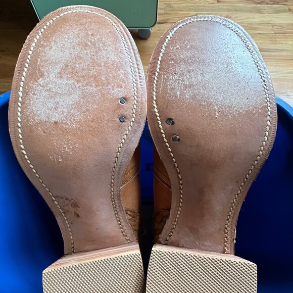 Vintage Frye western cowgirl tall boots,black label w/box womens size 7B USA. - Picture 13 of 16